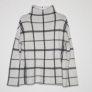 Christian Siriano Wool Blend Funnel Neck Sweater